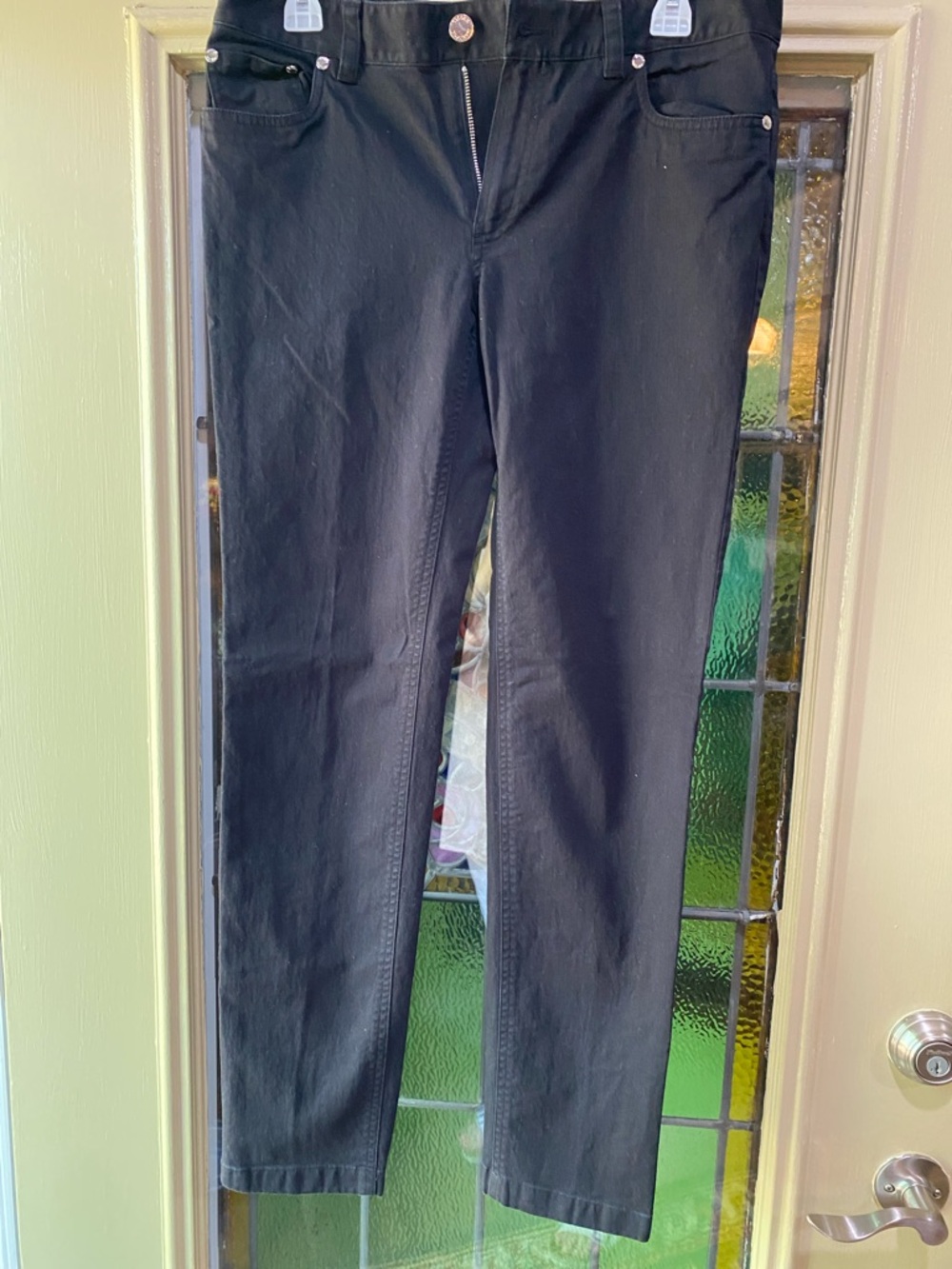 Brooks Brothers Straight Leg Pants in Black